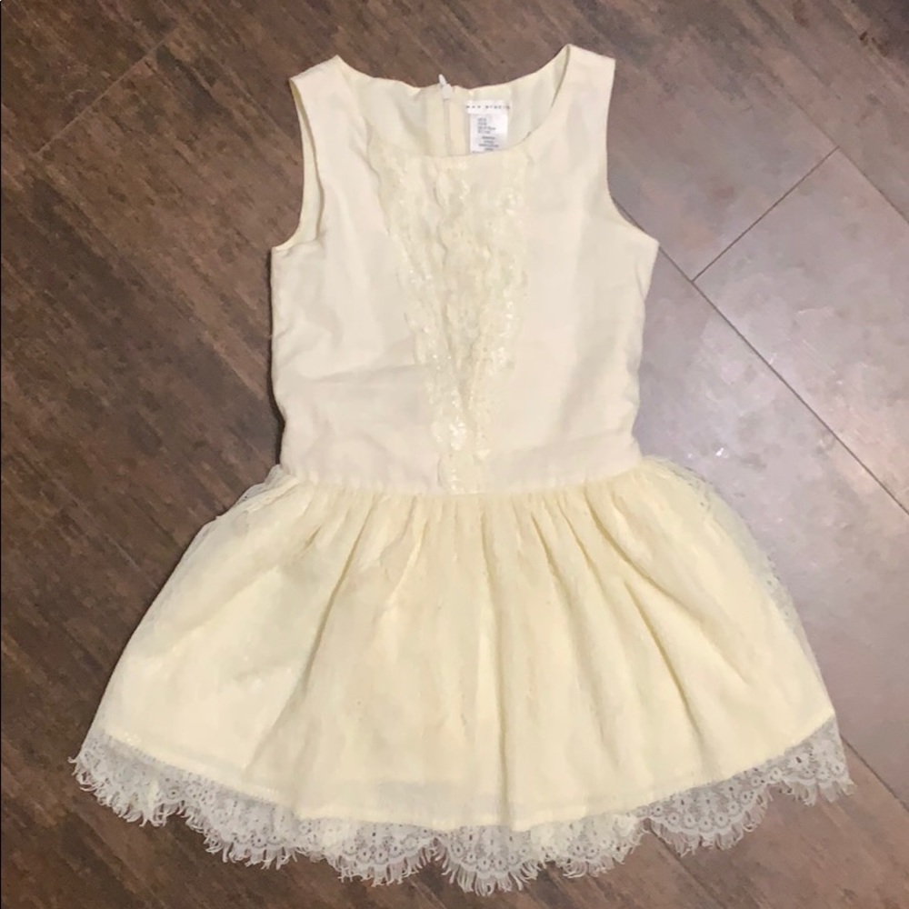 Linen and Lace Dress